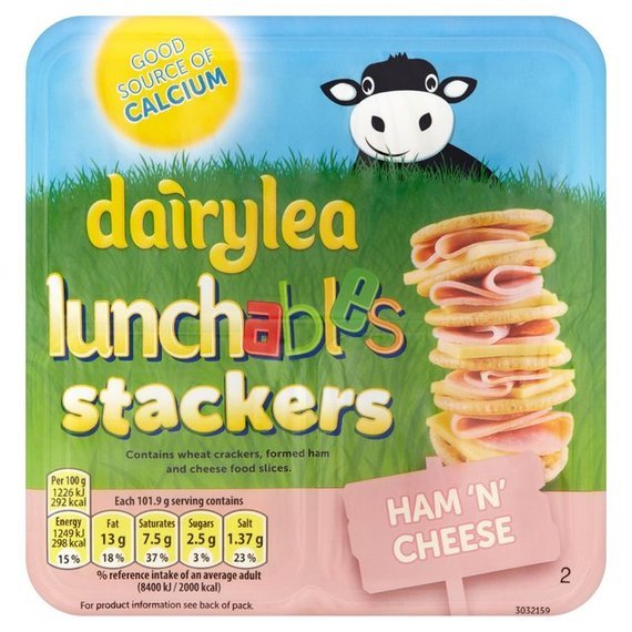 Lunchables Stackers Ham'n'Cheese
